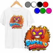 KOSZULKA DZIECIĘCA T-SHIRT Z NADRUKIEM - SUPER ZINGS WZORY - XXXS 86-92