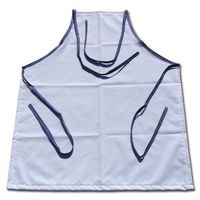 Fartuch Kuchenny PREMIUM Granatowy w Białe Kropki Sublimacja Termotransfer