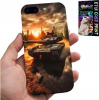 ETUI DO IPHONE ( 7 PLUS ) - CZOŁG, WOJNA, MILITARIA, WOJSKOWE, WZORY