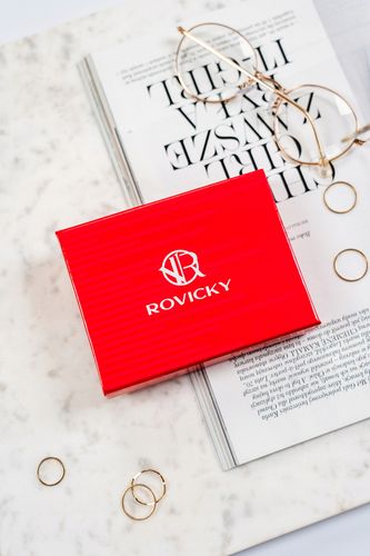 pionowy portfel damski ze skóry ekologicznej - rovicky na Arena.pl