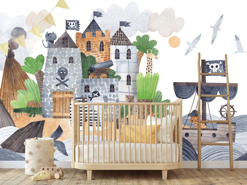 Fototapeta PIRACKA Forteca Wyspa Morze Twierdza 300cm x 210cm zdjęcie 10