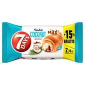 7 Days Doub!e Max Croissant o smaku kakaowym i kokosowym 110 g