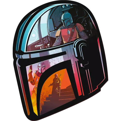 Puzzle drewniane 160 elementów. The Mandalorian na Arena.pl