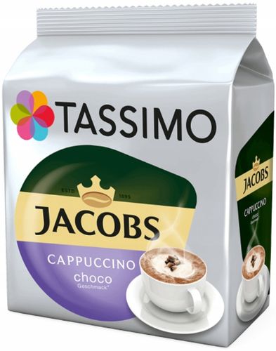 Kapsułki do Tassimo Jacobs Cappuccino Choco 8 kaw na Arena.pl