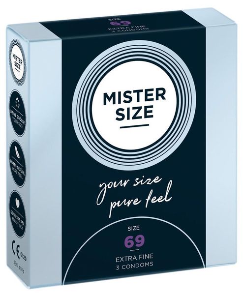 Mister Size 69mm pack of 3 zdjęcie 1