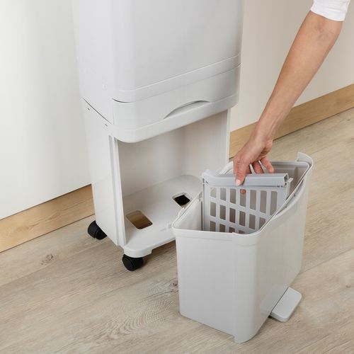 Kosz do Segregacji Śmieci Odpadów Domowy Kubeł na Śmieci do Kuchni Kółka na Arena.pl