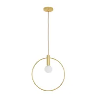 Lampa wisząca Bella złota 40 cm