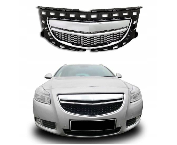 Grill Atrapa OPEL INSIGNIA 08-12 Chrom zdjęcie 2