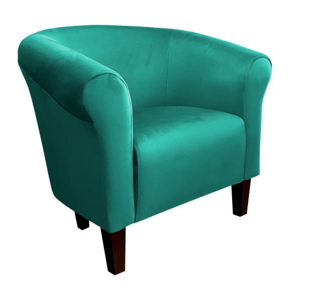 Fotel Milo nogi venge turkus MG20 zdjęcie 1