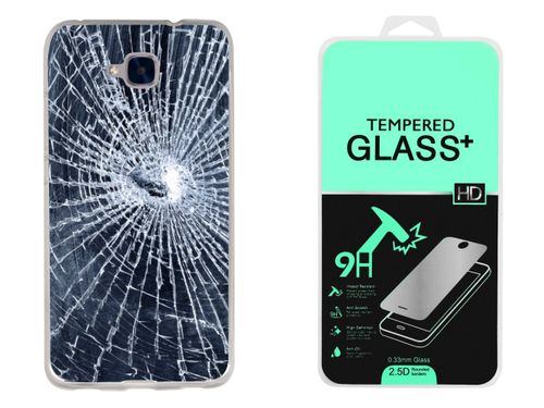 HUAWEI HONOR 7 LITE | Etui smartfon CASE + Szkło na Arena.pl