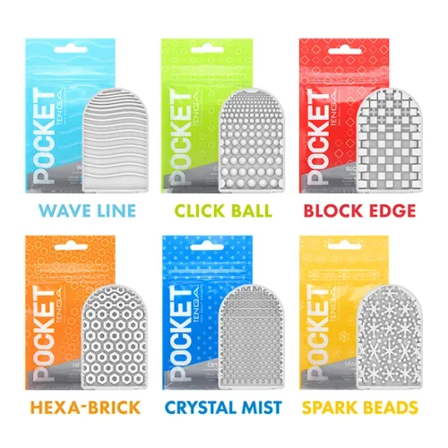 Masturbator - Tenga Pocket Stroker Wave Line na Arena.pl
