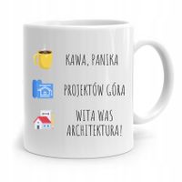 Kubek Architekta Projektanta Wita Was Architektura Z Nadrukiem Ze Zdjęciem