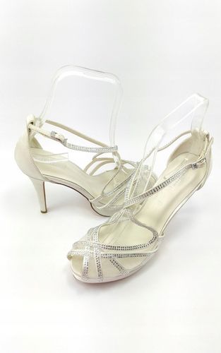 czółenka Satynowe obcas 39 na Arena.pl