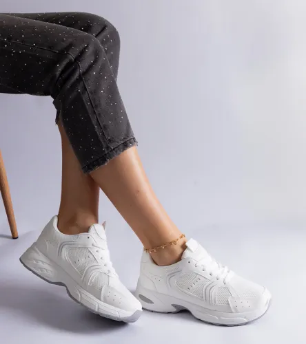 Białe sneakersy sportowe Ena 36 na Arena.pl