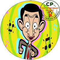 Opłatek na tort Jaś Fasola