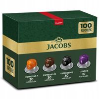 Kapsułki Jacobs mix kawa w kapsułkach do Nespresso(r)* 90+10 kaw GRATIS!