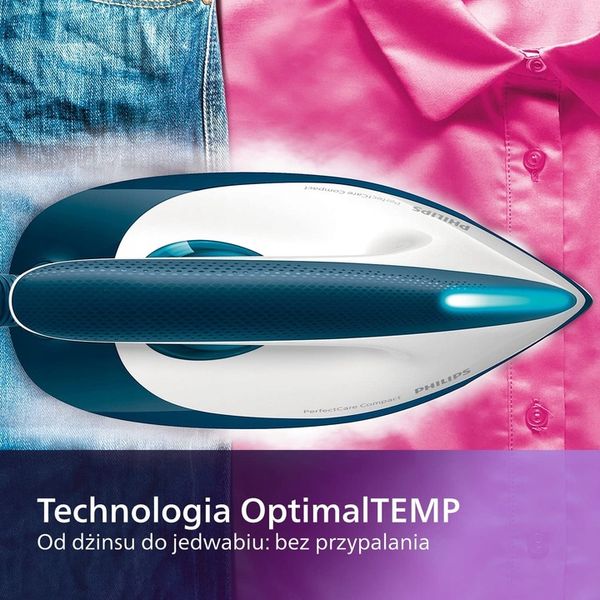 PHILIPS GC7844/20 - PerfectCare Compact - Żelazko z generatorem pary zdjęcie 12