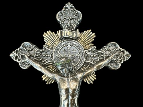Figurka Rzeźba Krzyż Świętego Benedykta WU76719A4 na Arena.pl