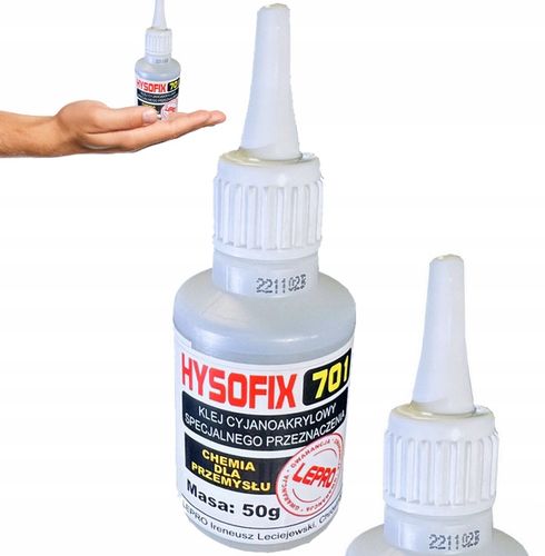 Klej Cyjanoakrylowy HYSOFIX 701 - 50g na Arena.pl