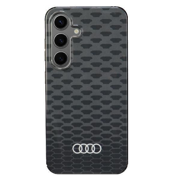 Audi IML Pattern MagSafe Case S24 S921 czarny/black hardcase zdjęcie 1