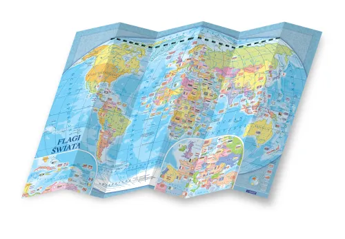 Mapy Z Naklejkami. Flagi Świata na Arena.pl