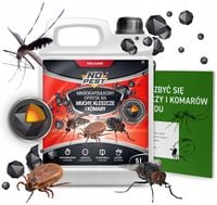 SILNY OPRYSK NA KLESZCZE KOMARY MUCHY 5L CYPERMETRYNA MOCNY MIKROKAPSUŁKOWY