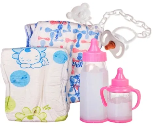 Lalka bobas interaktywna SMOCZEK PAMPERSY BUTELKI na Arena.pl