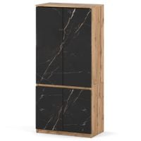 Szafa Nowoczesna Z Półkami Do Przedpokoju Posti 80cm Wotan San Sebastian