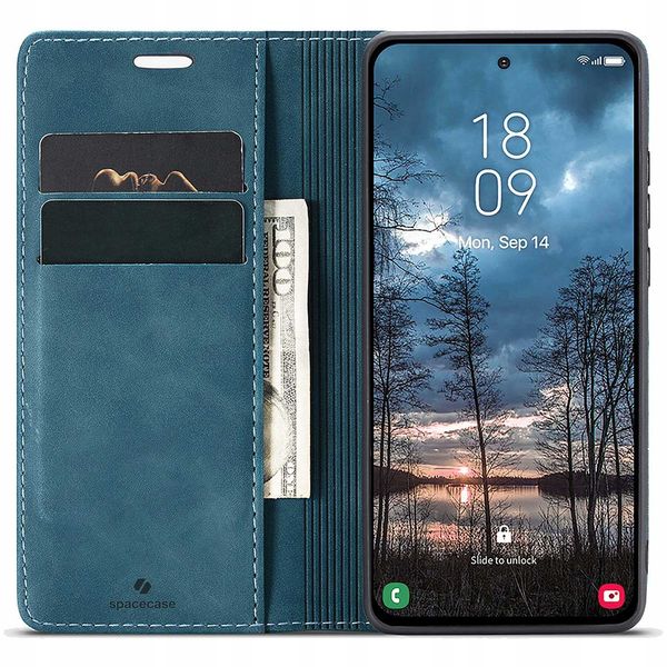 Spacecase Wallet Galaxy S25 Edge Blue zdjęcie 5