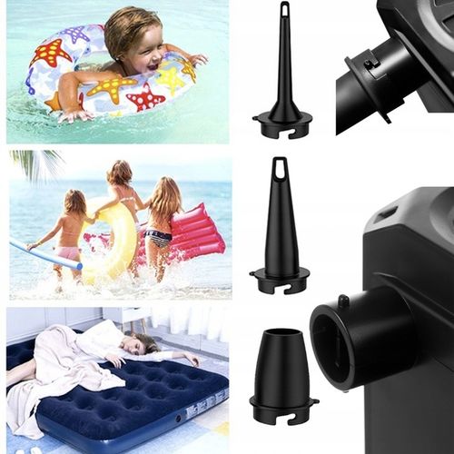 Pompka Elektryczna do Materaca Basenu Piłki Akumulatorowa USB-C +3 Końcówki na Arena.pl