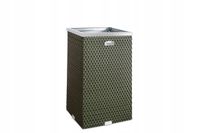 Donica technorattan ogrodowa 35cmx 35cmx60cm