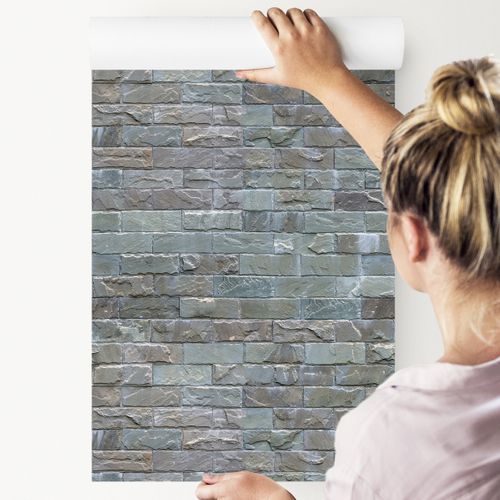 Tapeta Kolorowe Cegły - Efekt 3D na Arena.pl