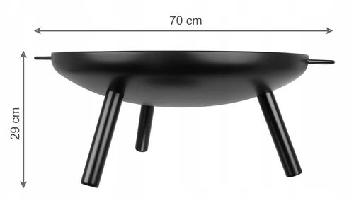 Palenisko ogrodowe do grilla P9795 na Arena.pl