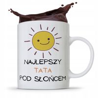 Kubek Na Dzień Ojca Dla Taty Najlepszy Tata Z Nadrukiem Ze Zdjęciem