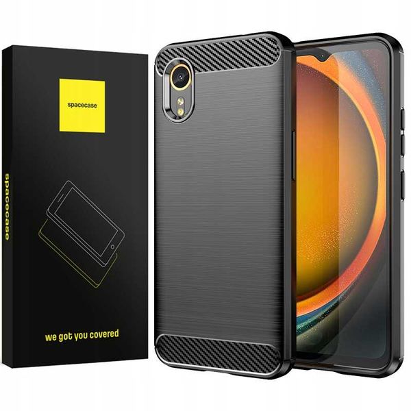 Spacecase Carbon Xcover 7 black zdjęcie 1