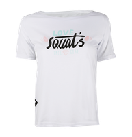 Trec - Koszulka T-shirt TRECGIRL 006 LOVE SQUAT WHITE S