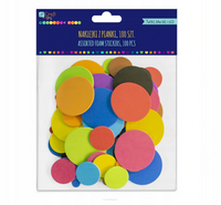 NAKLEJKI Z PIANKI KÓŁKA KSPI-300 DP CRAFT