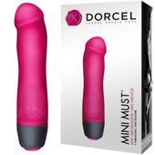 mini wibrator silikonowy dorcel must różowy 12 cm