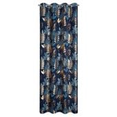 Zasłona gotowa na przelotkach RINA 140x250 Eurofirany granatowy