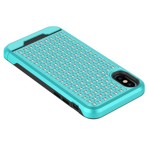 Etui do iPhone X (Teal/Black) na Arena.pl