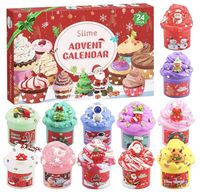 Kalendarz Adwentowy Slime dla Dzieci 2025 Zestaw Gluty Duży Kreatywny 24W1