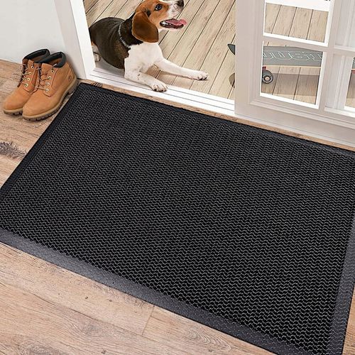 WYCIERACZKA POD DRZWI 3D WEJŚCIOWA DO BUTÓW ZEWNĘTRZNA GUMOWA MATA 60x90CM na Arena.pl