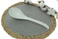 łyżeczka ceramiczna biała 22x6 cm csy-112