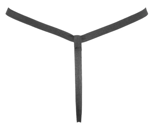 black level stringi vinyl xl/2xl czarny połysk elastyczne na Arena.pl