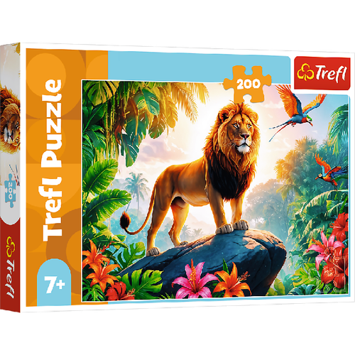 TREFL 13329 Puzzle 200 Król dżungli na Arena.pl