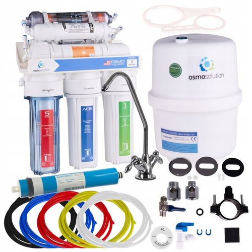 FILTR DO WODY RO7 JONIZATOR ODWRÓCONA OSMOZA 75GPD na Arena.pl