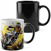 KUBEK MAGICZNY 330ML DRUK - MOTOR MOTOCYKL MOTOCROSS
