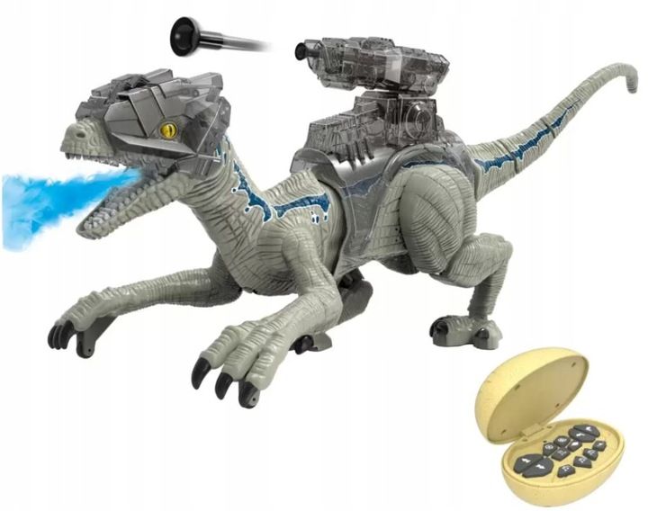 INTELIGENTNY ROBOT DINOZAUR ZDALNIE STEROWANY PARA zdjęcie 3