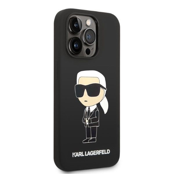 Etui Karl Lagerfeld do iPhone 14 Pro, Czarny zdjęcie 4