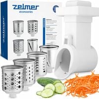 SZATKOWNICA DO WARZYW DO MASZYNEK DO MIĘSA ZELMER 4 KOŃCÓWKI